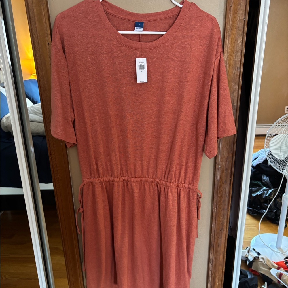 Old Navy Rust Orange Dress